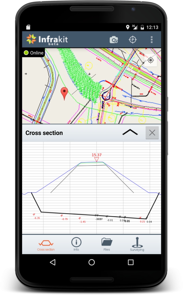Surveying Tool in your Tablet | INFRAKIT