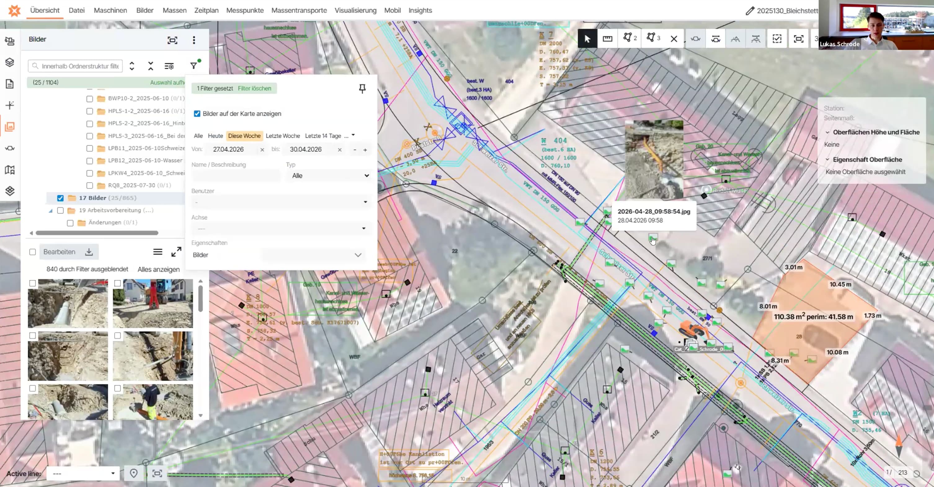 Von verteilten Insellösungen zur durchgängigen Digitalisierung: Wie Schrode Bau mit Infrakit alle Baustellendaten in einer zentralen Plattform bündelt