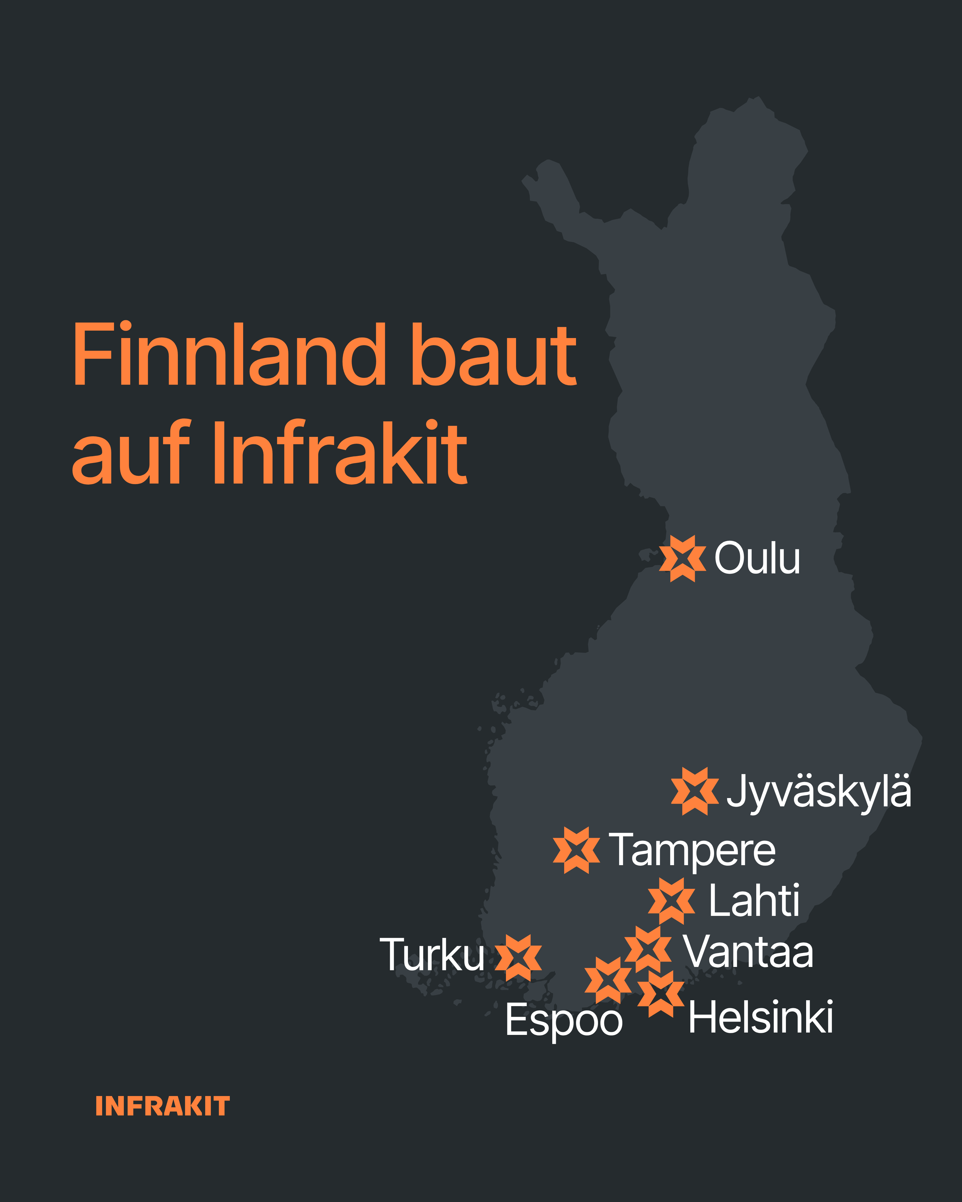 Finnland baut auf Infrakit